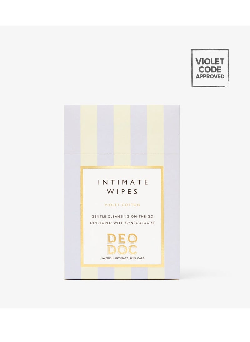 DeoDoc Intimate Deowipes Violet Cotton - Image 1