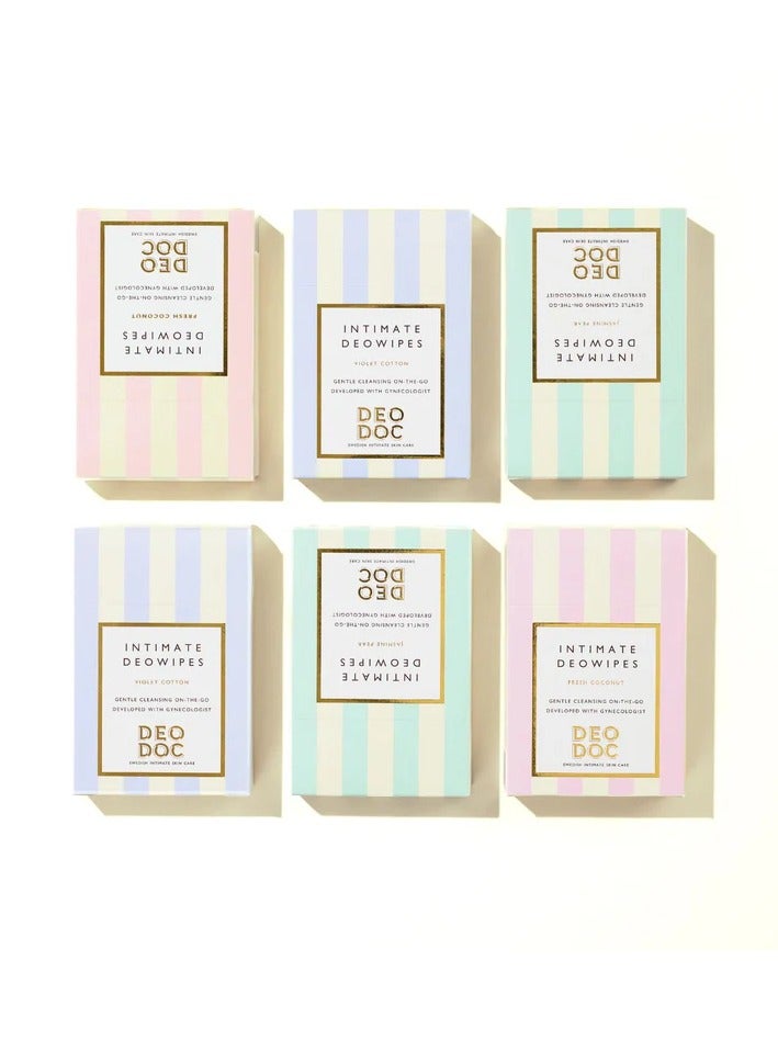 DeoDoc Intimate Deowipes Violet Cotton - Image 4