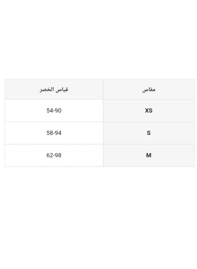 سروال بخصر عالي خفيف ومرن يشد وينسق الجسم بطريقة جميلة وطبيعية يخفي السلولايت سترتيش ضاغط - Image 2