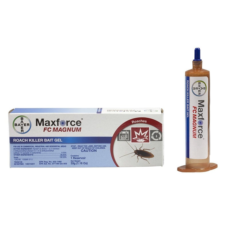 BAYER Maxforce FC Magnum Roach Gel Bait (Two 33g Tubes) - Image 2