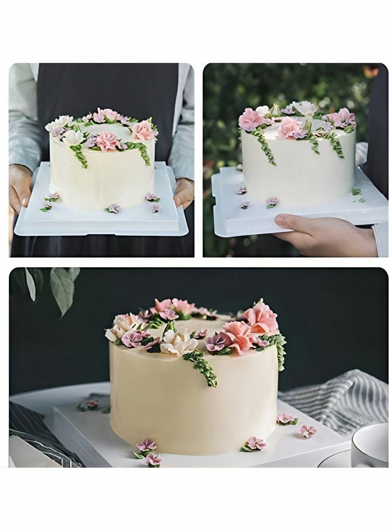 KASTWAVE Cake Flower Nail and Flower Lifters Set, 6PCS Stainless Steel Cake Cupcake Decor Baking Tools, 4 Size - Image 4