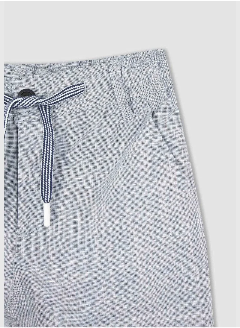 DeFacto Tie Waist Mini Bermuda Shorts