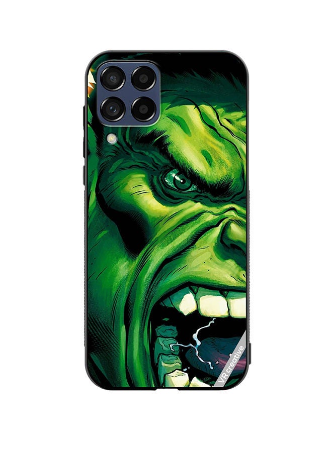 VR CREATIVE Protective Case Cover For Samsung Galaxy M53 Hulk Face Design Multicolour - Image 1