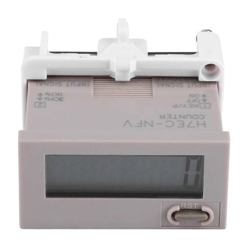 عداد كهربائي رقمي إجمالي H7EC NFV AC 110-220 فولت مع شاشة LCD رقمية من 8 خانات - Image 4