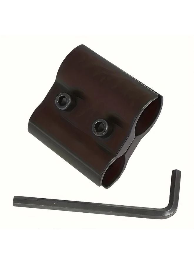 Aluminum Flashlight Holder With Hex Wrench And Clip Fits 11 23mm Flashlights 1pc - Image 3