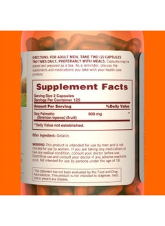 Sundown Saw Palmetto 450 Mg 250 Capsules  - Image 4