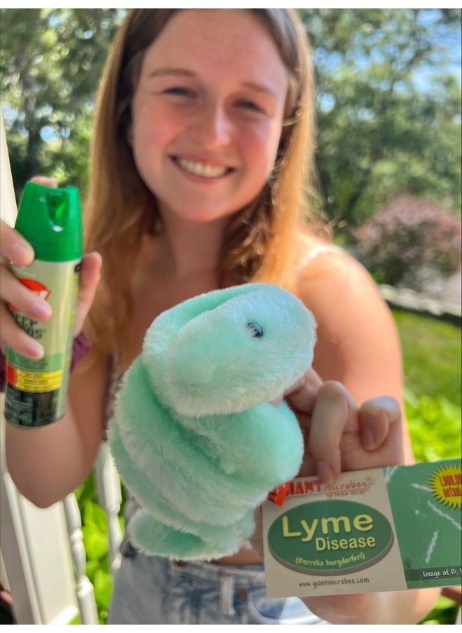 Giant Microbes - Giantmicrobes Lyme Disease Plush - Learn About This Tick Borne Disease With This Memorable Plush, Unique Gift For Patients, Scientists, Students, Doctors And Health Professionals - Image 1