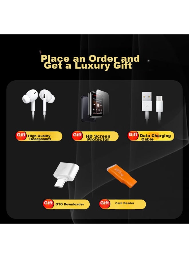 Benjie X5 Bluetooth Mp4 Player, 8gb, For Reading Novels, Mp3, High School Student Mp5, E-book Reading Device, P3p4 - Image 2