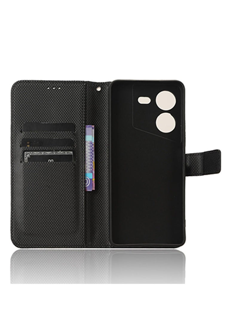 TEAM LUXURY Tecno Pova 5 4G/LH7N Phone Case Cover with Full Body Camera Len Protector Quality Leather Wallet Card Holder Shockproof Protective Back Cover with Release Hand Phone Holder Daily Video Kickstand  - Image 5