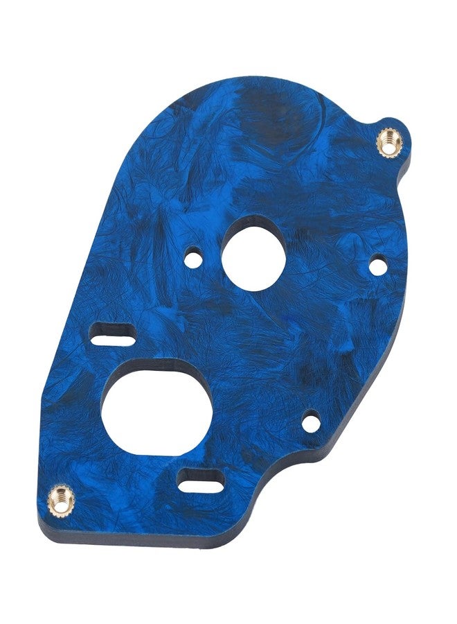DJX 3mm Blue Forged Carbon Fiber Motor Plate for 1/10 Losi 22S Sprint Car Upgrade Parts Accessories (12.5g) (Dark Blue) - Image 5