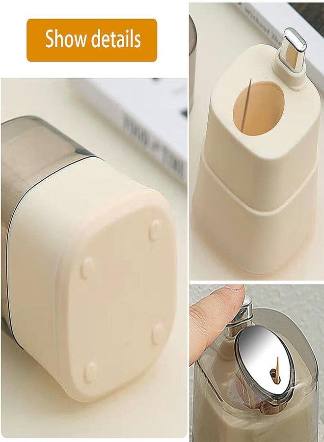 PEFWO Toothpick Holder, Toothpick Dispenser, Pop-up Automatic Toothpick Dispenser, Automatic Toothpick Dispenser for Kitchen, Restaurant, Hotel (Big Mouth) - Image 3