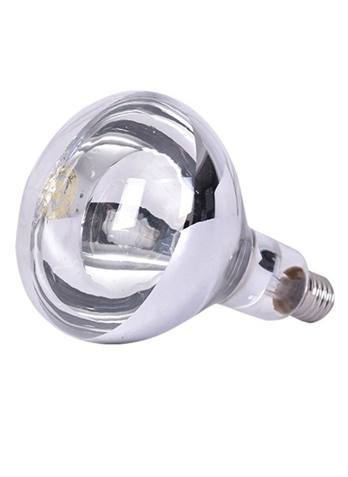 xozgdovg Infrared Pain Relief Heat Lamp Bulb 275W White yellow light  - Image 2