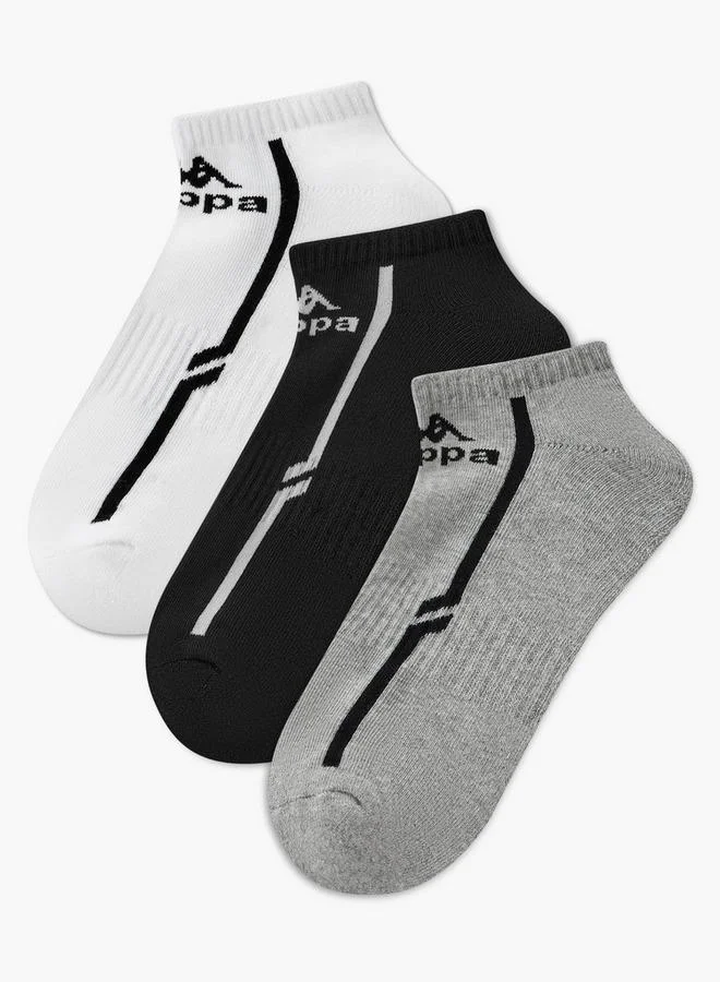 Kappa Kappa Men Socks Ankle Length - Set of 3