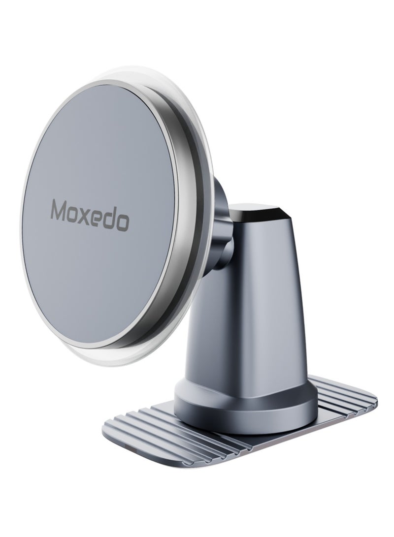 Moxedo Moxedo Universal Magnetic Holder 360° Rotating Dashboard Car Bracket Phone Mount Bendable Base with Adhesive Metal Plate Compatible for iOS Androids and other Smartphones  - Image 1