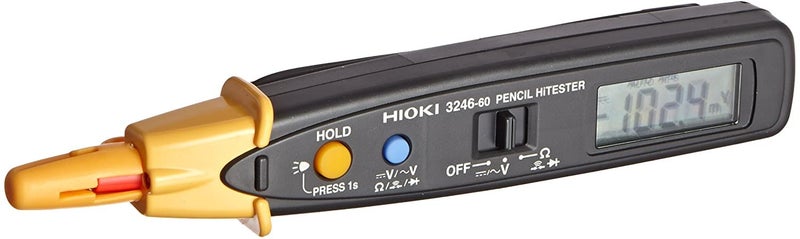 Hioki 324660 HiTester PenSized Digital Multimeter with Flashlight 42 Megaohms 600V 