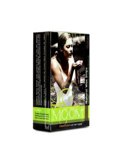MOOM Oom Express Natural Wax Strips Wax Strips For Hair Removal On Face & Bikini Line 10 Doublesided Waxing Strips With Finishing Oil Easytouse Bikini & Face Wax Kit  - Image 2