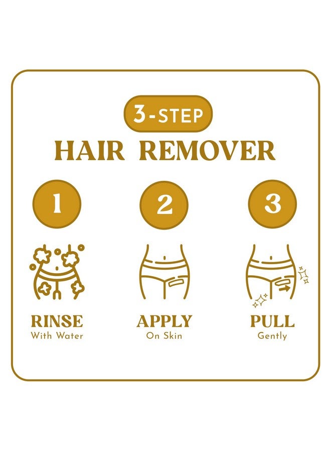 MOOM Oom Express Natural Wax Strips Wax Strips For Hair Removal On Face & Bikini Line 10 Doublesided Waxing Strips With Finishing Oil Easytouse Bikini & Face Wax Kit - Image 4