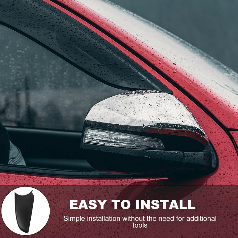 Right Side Car Mirror Cover Exterior Trim for Passenger Vehicles Mk5 Black - Image 4