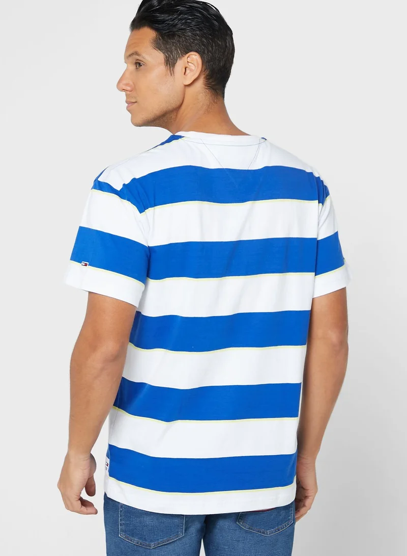 TOMMY JEANS Colorblock Crew Neck T-Shirt
