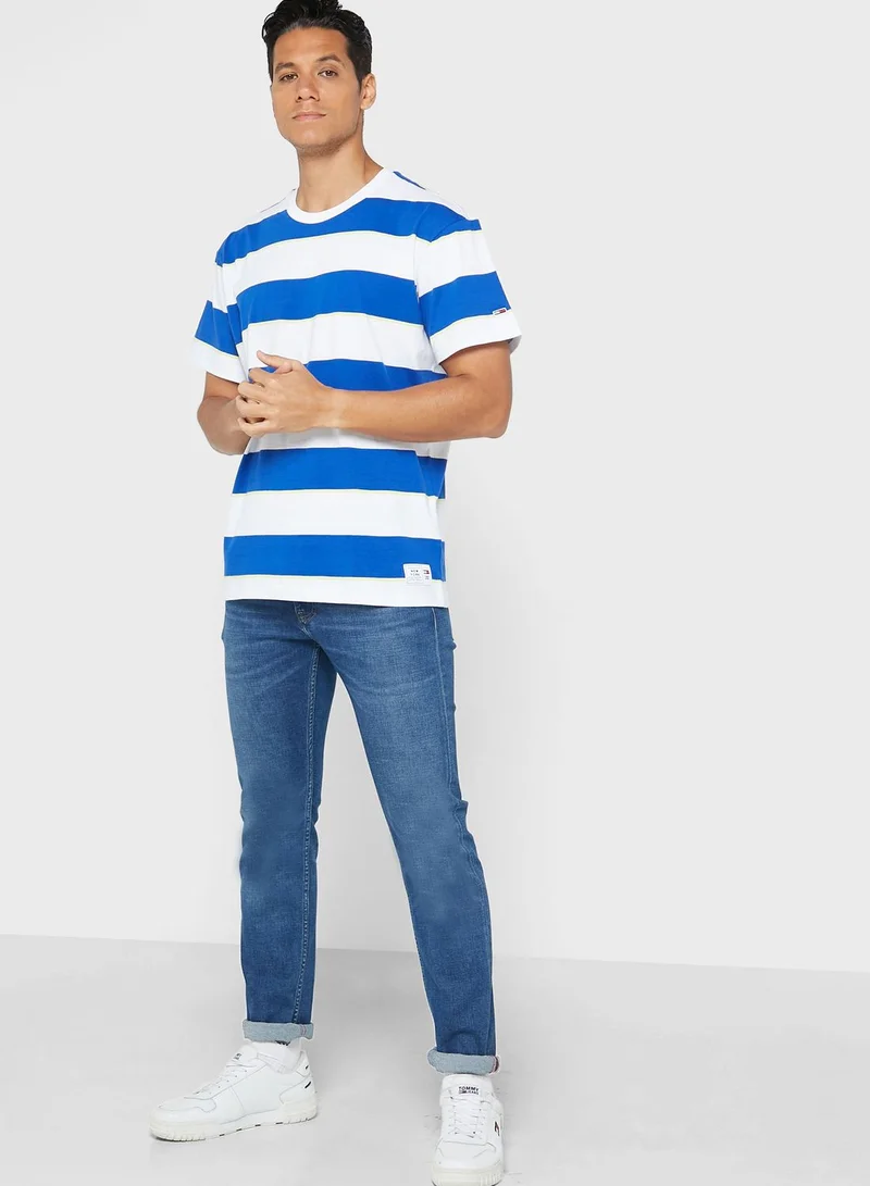 TOMMY JEANS Colorblock Crew Neck T-Shirt