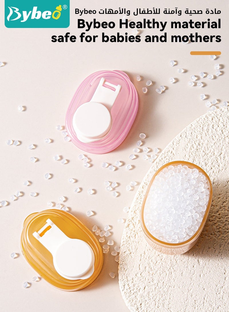 بيبو موزع حليب الأطفال 6 قطع، موزع مسحوق حليب محمول، حاوية تخزين طعام الأطفال أثناء السفر، حاوية تخزين وجبات خفيفة مانعة للتسرب، خالية من مادة BPA - Image 4