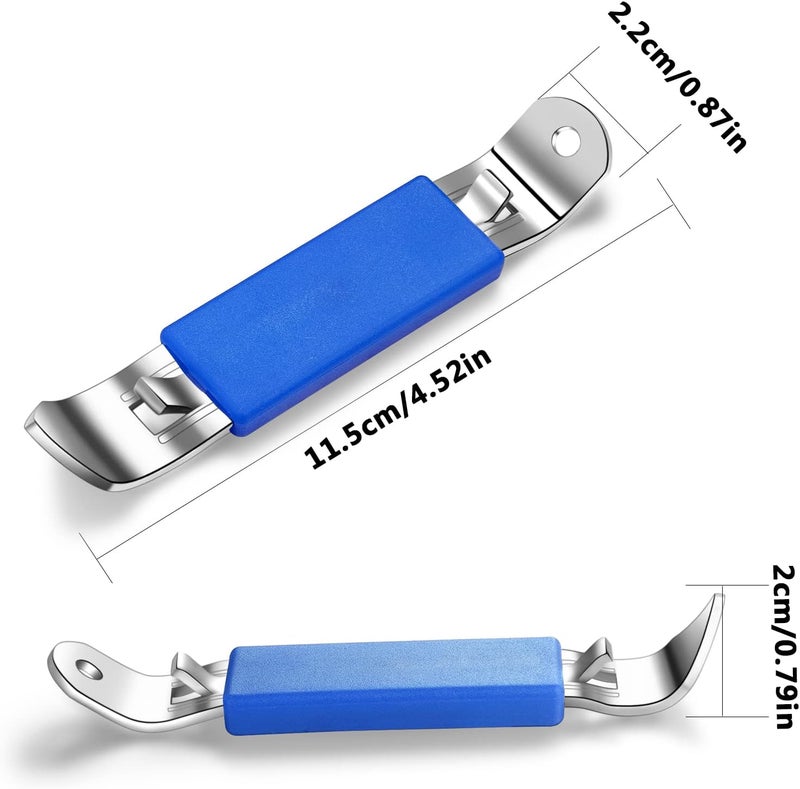 HANCELANT 3 Pieces Magnetic Bottle Openers Can Opener Classic Beer Opener Stainless Steel Small Bottle Opener Can Tapper with Magnet for Camping and Traveling - Image 3