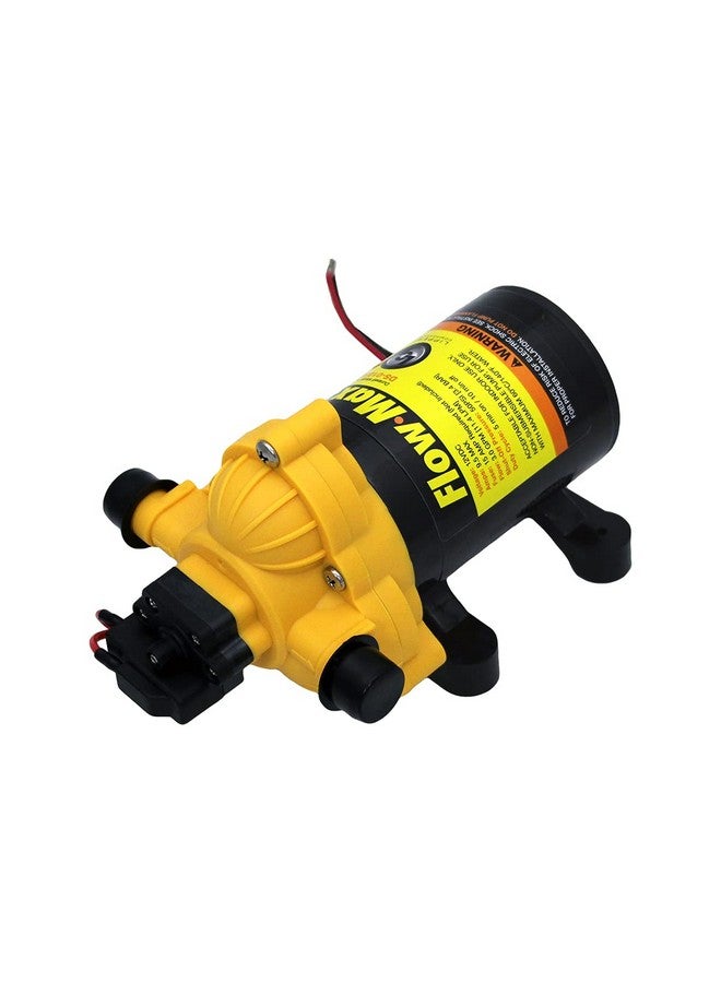 ليبرت كومبونينتس مضخة مياه Lippert Components Flow Max 12V RV، سعة 3.0 جالون في الدقيقة، ضغط 50 رطل لكل بوصة مربعة، 9.5 أمبير كحد أقصى، ذاتية التحضير، فلتر شبكي متضمن - 689052 - Image 1