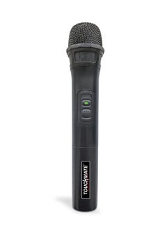 تاتش مت مكبر صوت كاريوكي للحفلات مع ميكروفون لاسلكي، USB، SD، FM، LED وبلوتوث  - Image 3