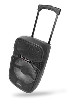 تاتش مت مكبر صوت كاريوكي للحفلات مع ميكروفون لاسلكي، USB، SD، FM، LED وبلوتوث  - Image 4