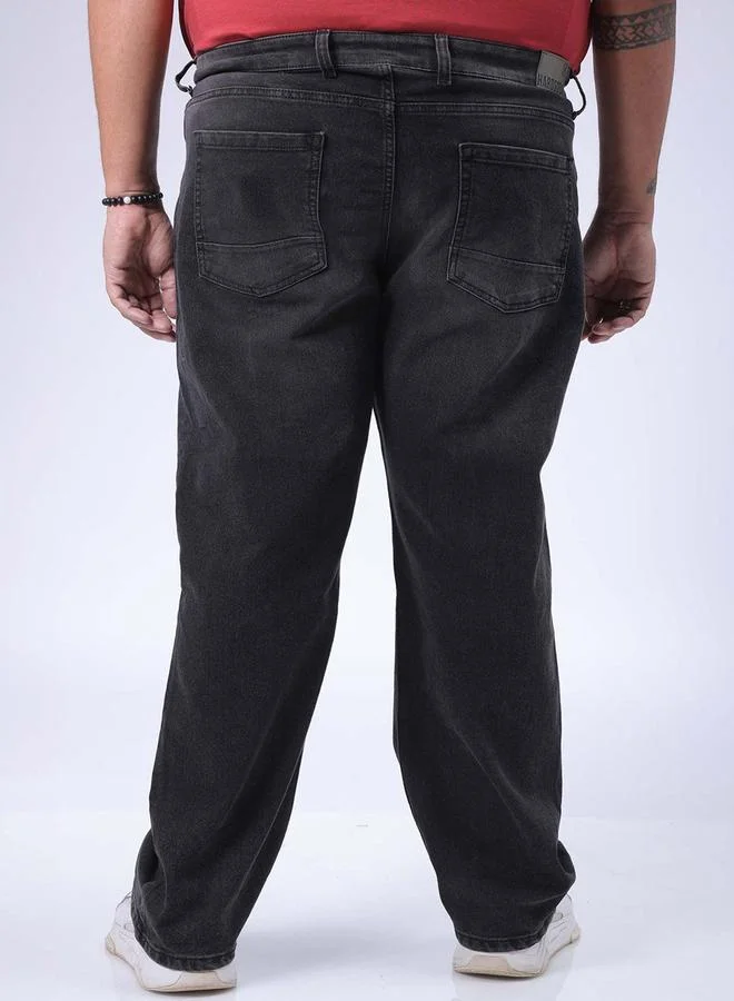 تايك تو جينز بمقاس كبير بقصة مستقيمة