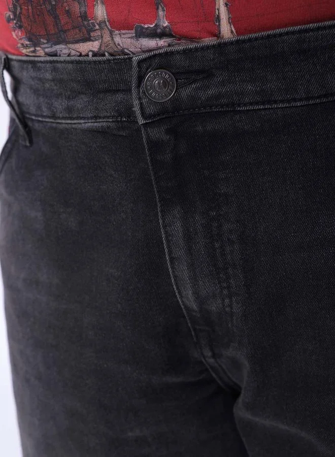 تايك تو جينز بمقاس كبير بقصة مستقيمة