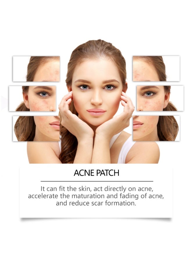 Acne patch 720PCS Day and Night Invisible Acne Patch for Face, Body, Chin, Forehead, Chest, Back Zit Breakouts, Lightens Acne and Blackheads, Mild and Non-irritating - Image 4