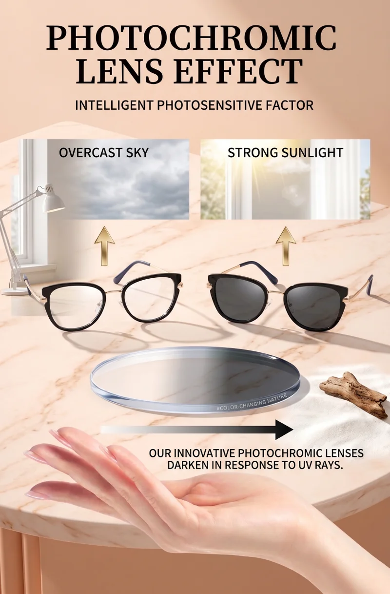 Thugfit SHIFT GLOW CAT EYE GLASSES WOMEN TRANSPARENT LENS