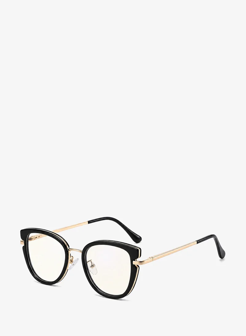 Thugfit SHIFT GLOW CAT EYE GLASSES WOMEN TRANSPARENT LENS