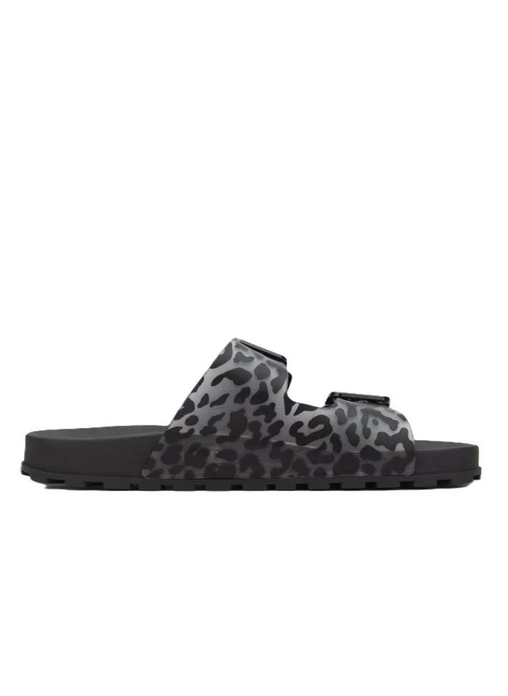 Voices Folk Women'S Birken Style Sandal With Adjustable Strap - Black