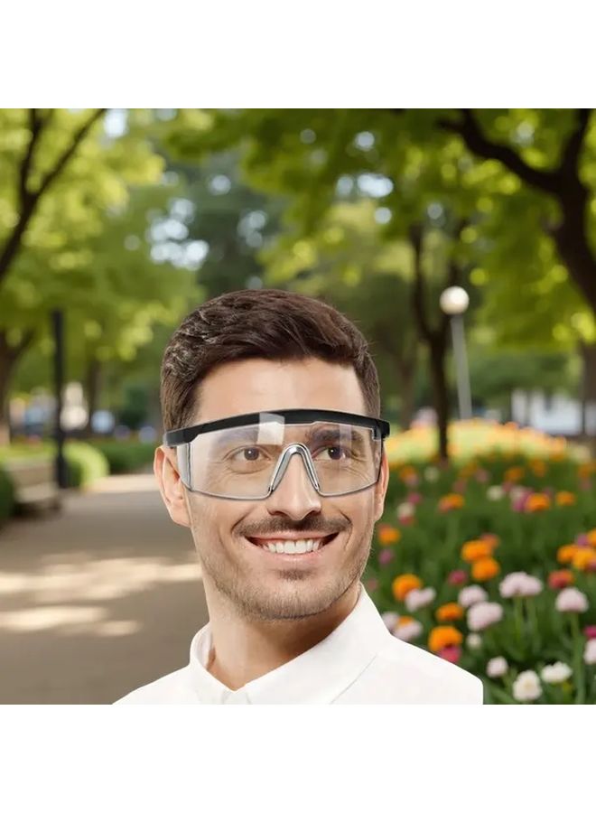 Black T Anti Fog Cycling Glasses Ergonomic Lightweight Frame for Outdoor Sports - Image 2