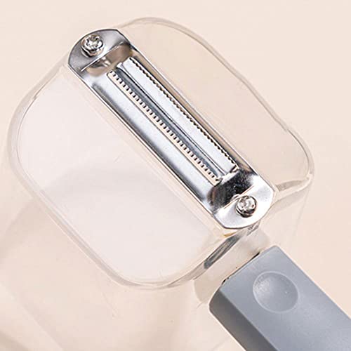 TASKHOUSE Vegetable & Fruit Peeler with Storage Box Stainless Steel Multifunctional Potato Peeler with Container for Carrots, Cucumbers - Image 5