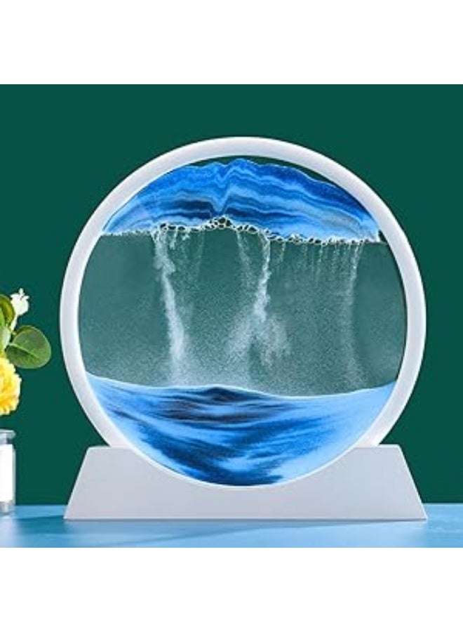 ساعة الرمال المتحركة الثلاثية الأبعاد تصميم ديكوري فريد يضفي لمسة من الأناقة والفخامة على منزلك - Image 1