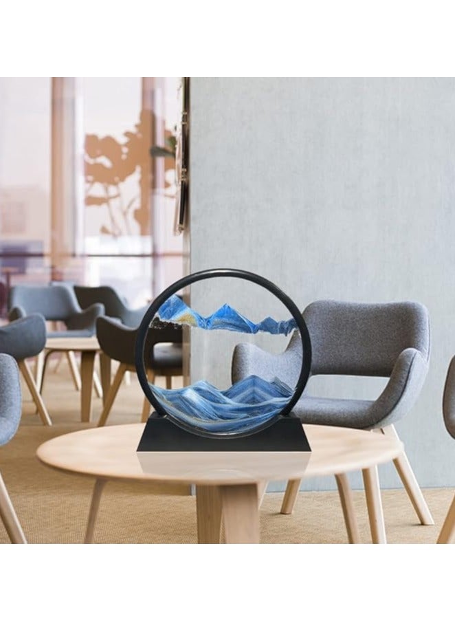 ساعة الرمال المتحركة الثلاثية الأبعاد تصميم ديكوري فريد يضفي لمسة من الأناقة والفخامة على منزلك  - Image 1