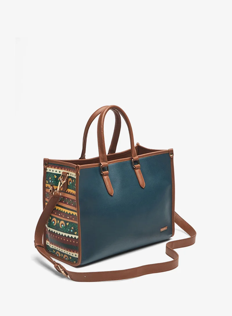 تشومباك The Tulum Tote - Floral | Digital Nomad
