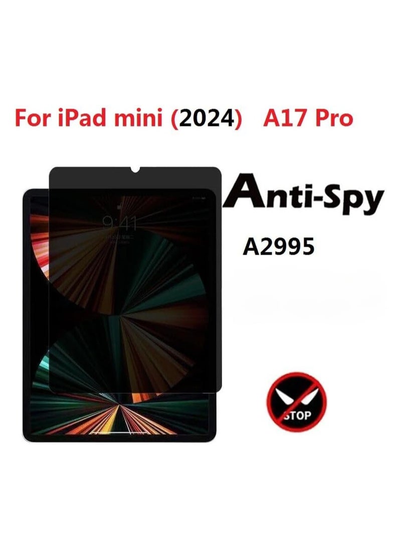 Anti Spy Privacy Like Paper Film Compatible with iPad Mini 7 (2024) 8.3 inch Tablet 360 Degree Anti Peeping Matte Screen Protector - pzsku/ZF5FC5D1FEC920D17F1FCZ/45/_/1732611133/014f05c2-b3a8-4983-b436-cd76ccb1f6b6