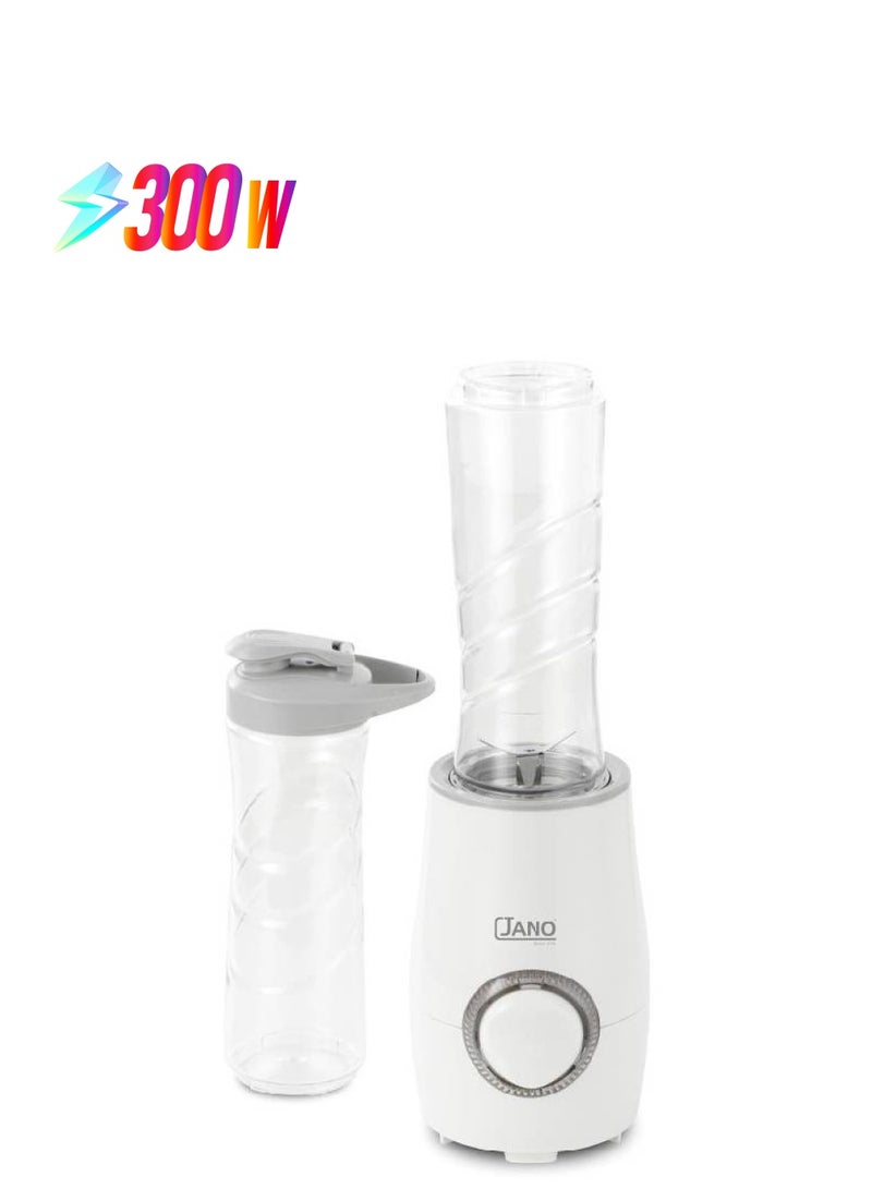 جانو خلاط كهربائي مع زجاجتين 500 ml 300 W JN06003 - Image 1