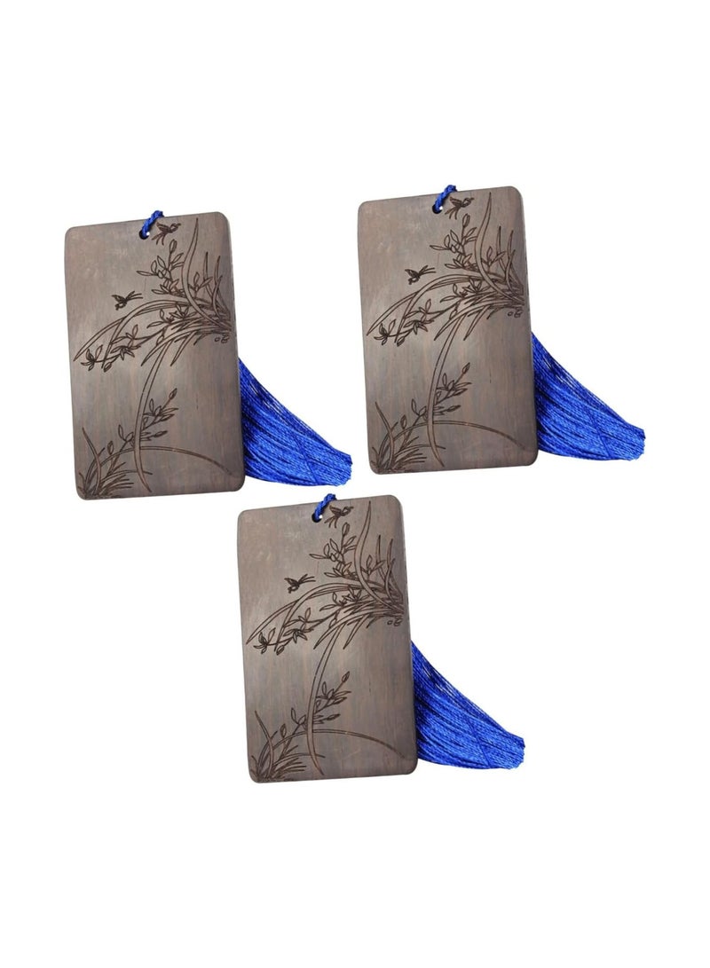 GGOOT 3pcs Guzheng nail plate guzheng nail holders instrument nail holder holders for guzheng nail autoharp instrument nail storage holder pipa accessory storage card Wood lute  - Image 1