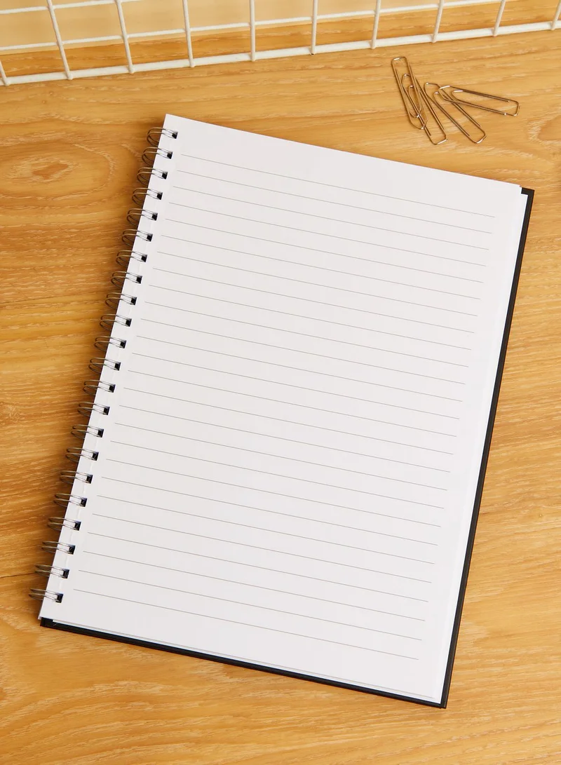 Back to school kit A4 Spiral Hardcover Notebook - Skate