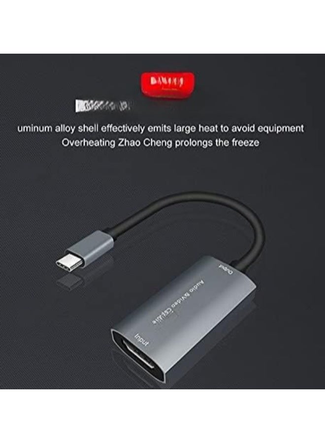 4K HDMI to USB-C Video Capture Card for Live Streaming and Gaming – High-Definition 1080P DSLR and Action Camera Interface - Image 5