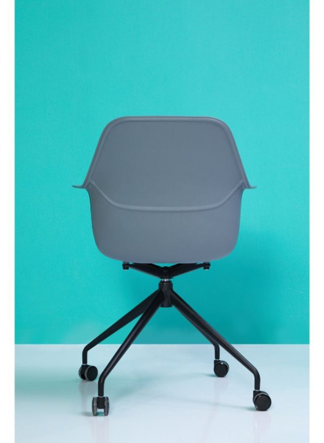 Generic Multi-Purpose Chair Blue Seat and Back for Office and Home Use  - Image 5