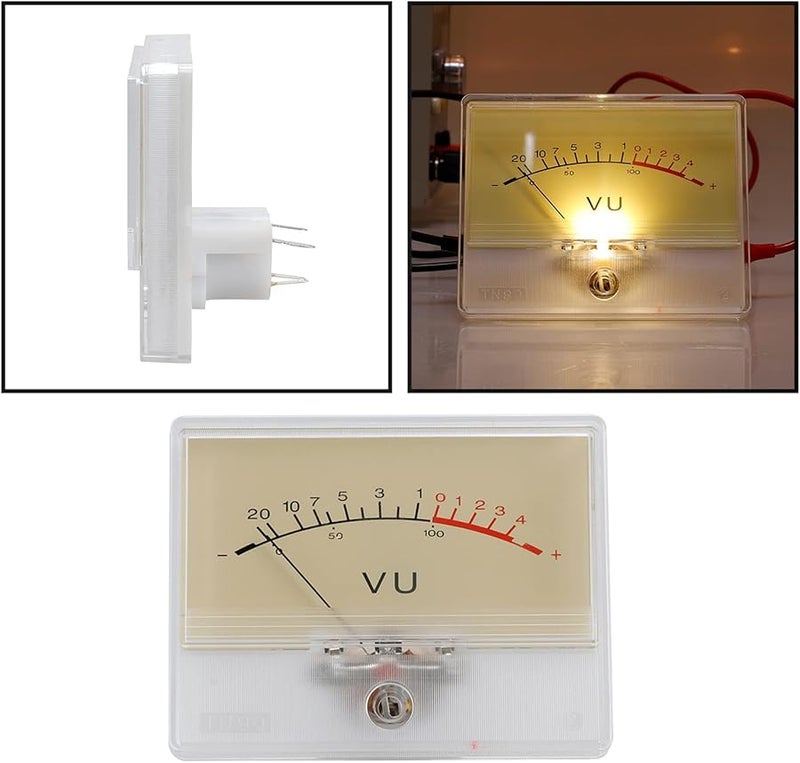 Digital VU Meter Power Amplifier With Backlit Display For Home Theater And Mixer - Image 3