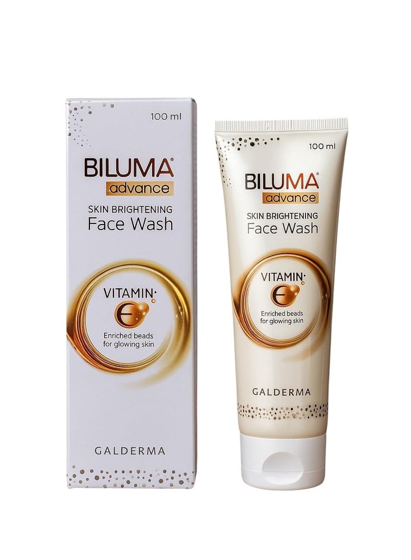 Biluma Advanced Daily Skin Brightening and Rejuvenating Face Wash with Vitamin E, Aloe Vera, and Licorice Root Extract for Radiant and Even-Toned Skin (100 ml) - Image 2
