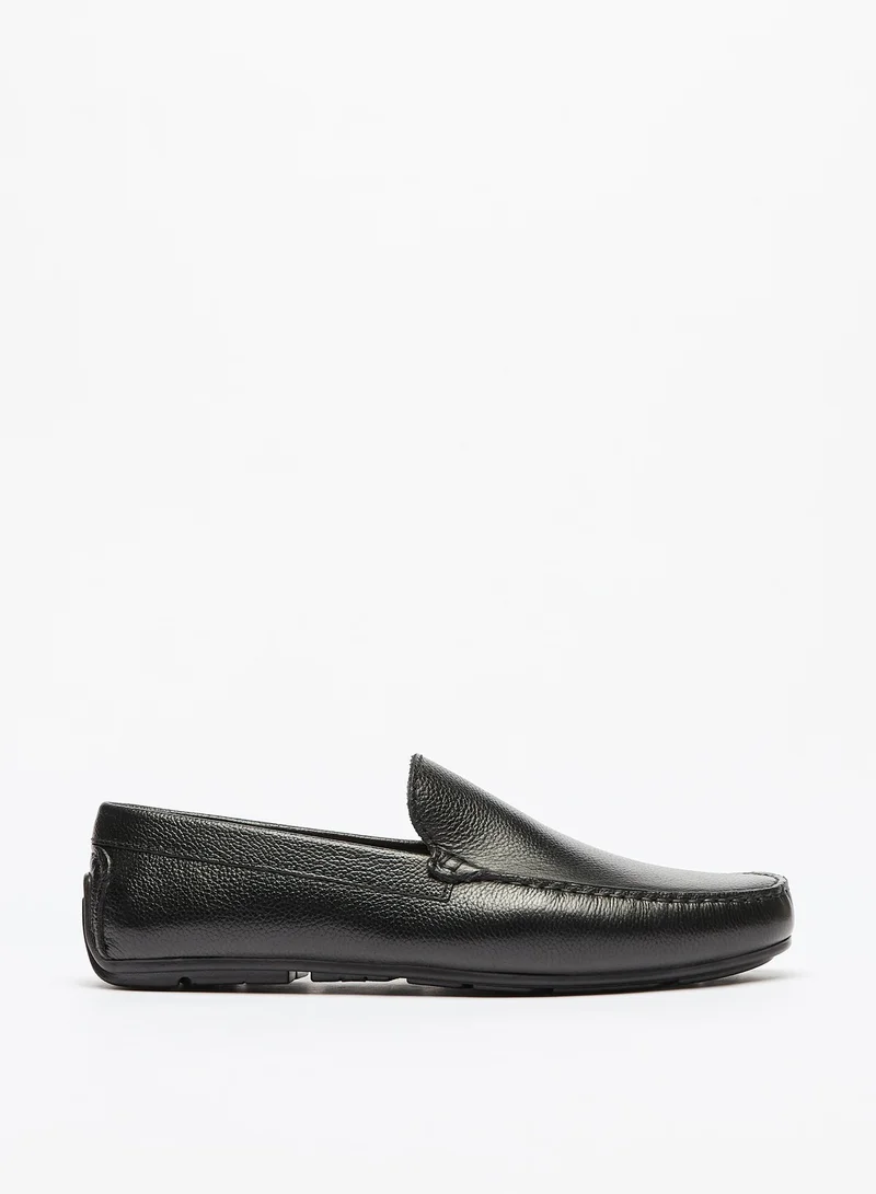 ال بي ال من شو اكسبرس Mens Textured Slip-On Loafers