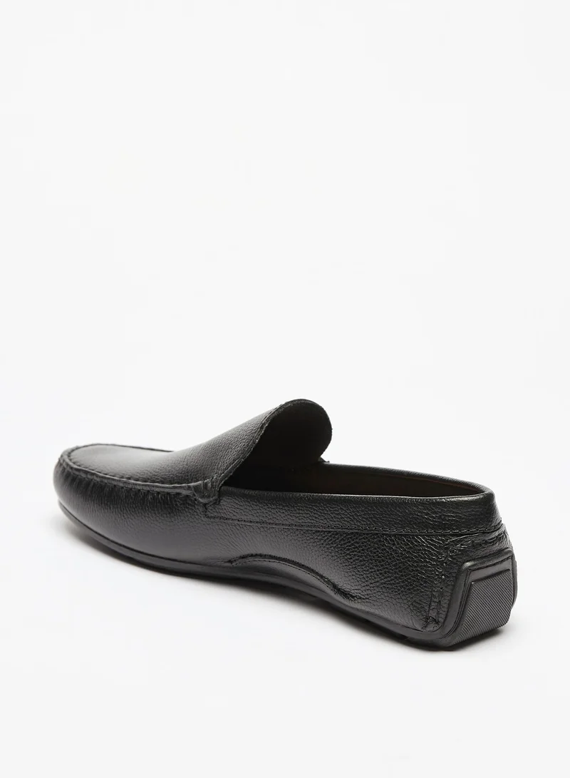 ال بي ال من شو اكسبرس Mens Textured Slip-On Loafers